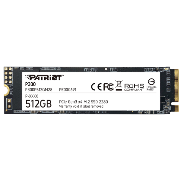 SSD Patriot P300 512 ГБ M.2 NVMe photo 1