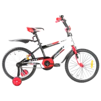 Велосипед Azimut Stitch 18" 18" Сталь/ Красный Белый