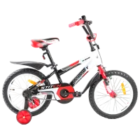 Велосипед Azimut Stitch 16" 16" Сталь/ Красный Белый