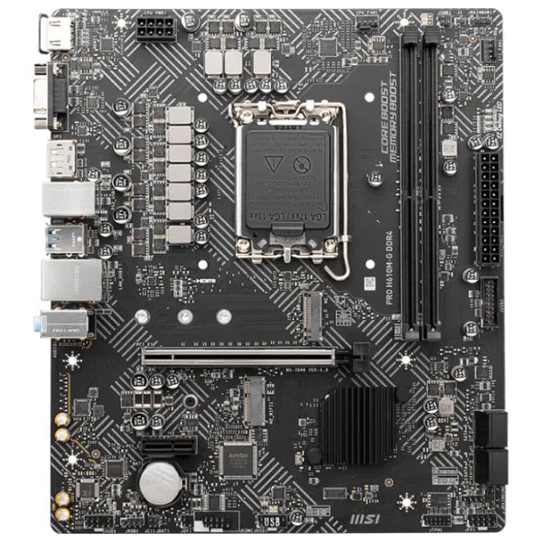 Материнская плата MSI PRO H610M-G mATX/ Intel H610 photo 1 Материнская плата MSI PRO H610M-G mATX/ Intel H610 photo 1