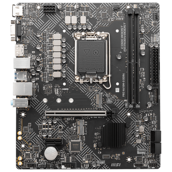 Материнская плата MSI PRO H610M-G mATX/ Intel H610 photo 1 Материнская плата MSI PRO H610M-G mATX/ Intel H610 photo 1