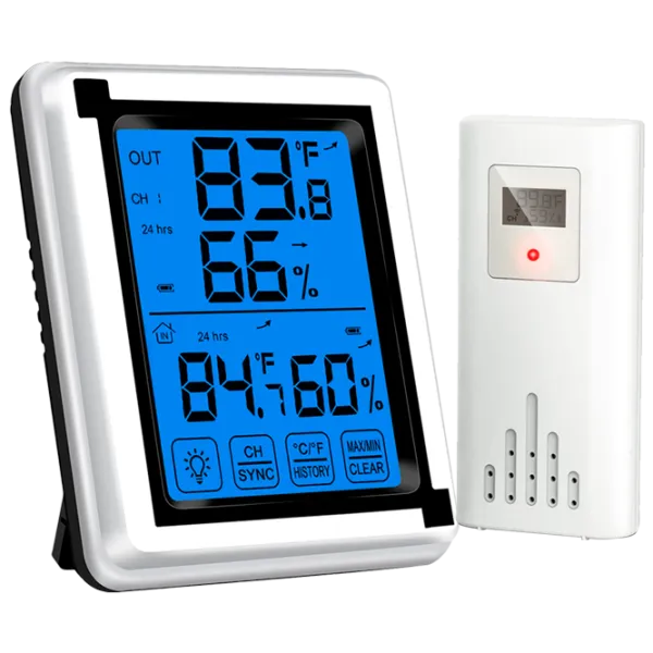 Stație meteorologică VAUNO EN8822C-1 White photo 1