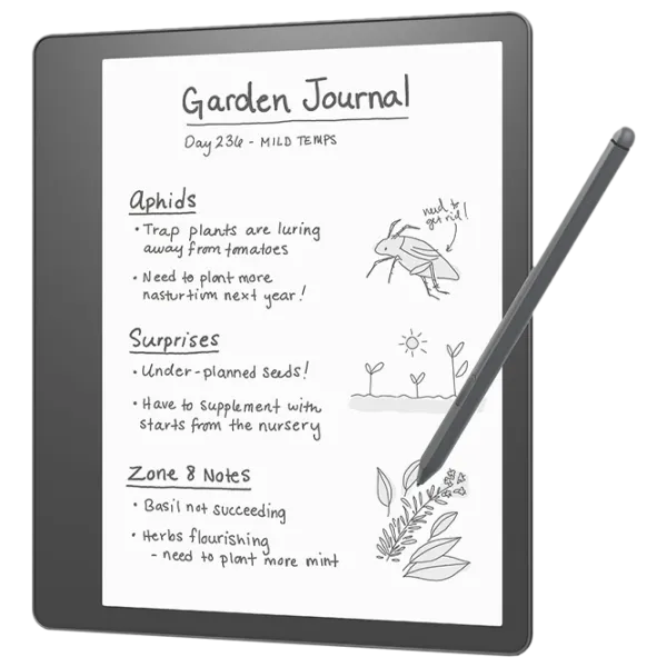 Электронная книга Kindle Scribe 2022 with Premium Pen Tungsten 10.2"/ 16 ГБ/ Черный photo 1