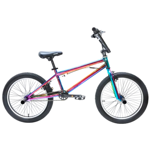 Bicicletă Crosser BMX 20" Aluminiu/ Rainbow Black photo 1 Bicicletă Crosser BMX 20" Aluminiu/ Rainbow Black photo 1