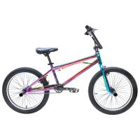 Bicicletă Crosser BMX 20" Aluminiu/ Rainbow Black