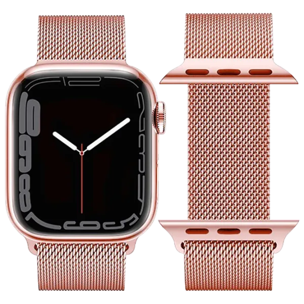 Curelușă Apple Watch WA03 Simple beauty series Metal/
38, 40, 41 mm / Rose Gold photo 1 Curelușă Apple Watch WA03 Simple beauty series Metal/
38, 40, 41 mm / Rose Gold photo 1