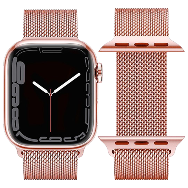 Ремешок Apple Watch WA03 Simple beauty series Металл/
42 / 44 / 45 / 49 мм / Роза Золотой photo 1 Ремешок Apple Watch WA03 Simple beauty series Металл/
42 / 44 / 45 / 49 мм / Роза Золотой photo 1