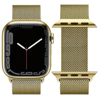 Ремешок Apple Watch WA03 Simple beauty series Металл/
42 / 44 / 45 / 49 мм / Золото Vintage