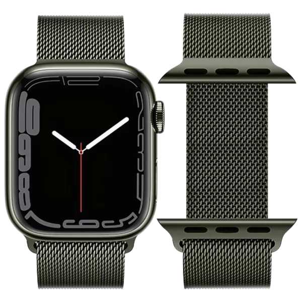 Ремешок Apple Watch WA03 Simple beauty series Металл/
42 / 44 / 45 / 49 мм / Зеленый  photo 1