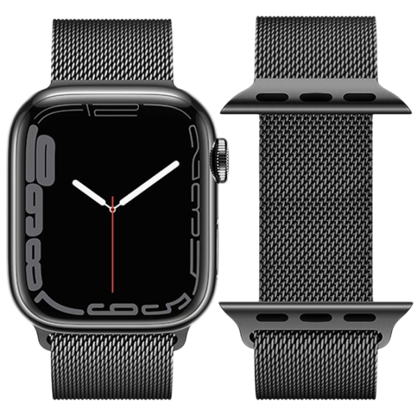Curelușă Apple Watch WA03 Simple beauty series Metal/
38, 40, 41 mm / Black  photo 1 Curelușă Apple Watch WA03 Simple beauty series Metal/
38, 40, 41 mm / Black  photo 1
