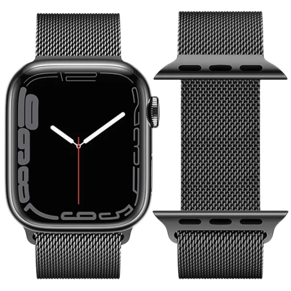 Curelușă Apple Watch WA03 Simple beauty series Metal/
42 / 44 / 45 / 49 mm / Black  photo 1 Curelușă Apple Watch WA03 Simple beauty series Metal/
42 / 44 / 45 / 49 mm / Black  photo 1