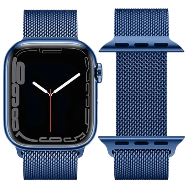 Ремешок Apple Watch WA03 Simple beauty series Металл/
38, 40, 41 мм / Синий  photo 1