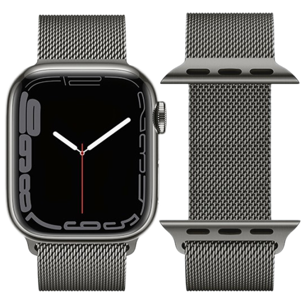 Curelușă Apple Watch WA03 Simple beauty series Metal/
42 / 44 / 45 / 49 mm / Graphite  photo 1 Curelușă Apple Watch WA03 Simple beauty series Metal/
42 / 44 / 45 / 49 mm / Graphite  photo 1