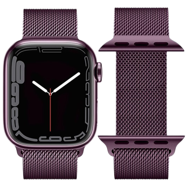 Curelușă Apple Watch WA03 Simple beauty series 38, 40, 41 mm Metal/
38, 40, 41 mm / Black Currant photo 1 Curelușă Apple Watch WA03 Simple beauty series 38, 40, 41 mm Metal/
38, 40, 41 mm / Black Currant photo 1