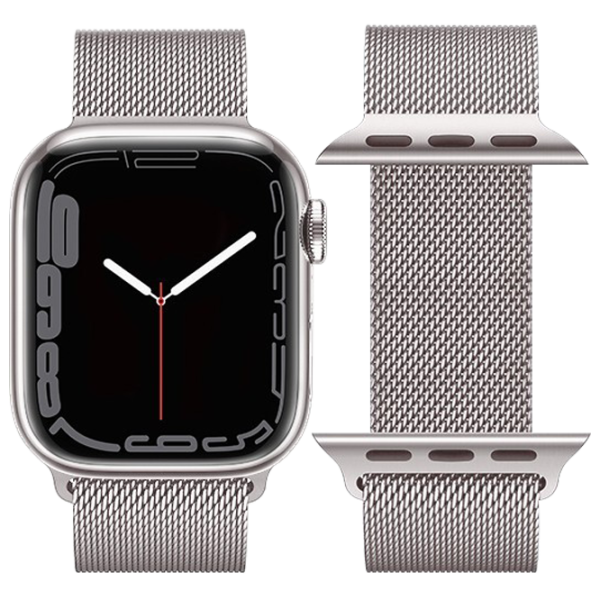 Curelușă Apple Watch WA03 Simple beauty series Metal/
38, 40, 41 mm / White Space photo 1