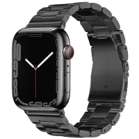 Ремешок Apple Watch WA10 Grand series three-bead Металл/
42 / 44 / 45 / 49 мм / Черный 