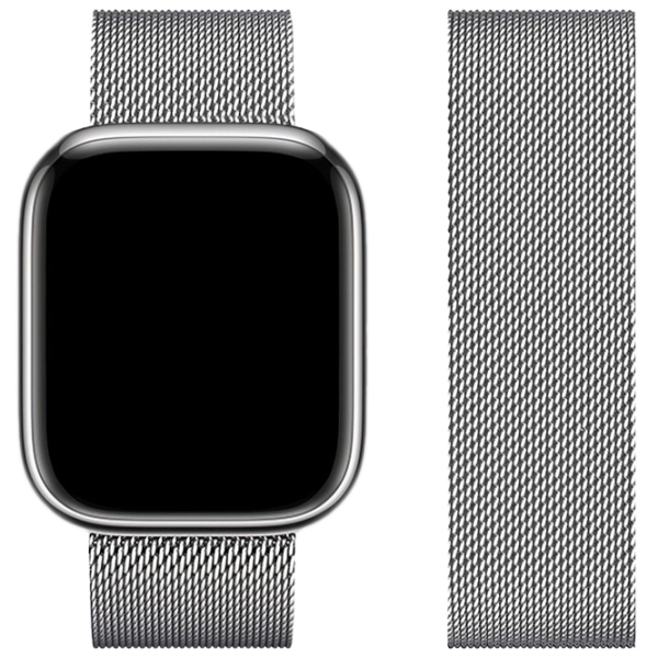 Curelușă Apple Watch WA03 Simple beauty series Metal/
42 / 44 / 45 / 49 mm / Silver  photo 1 Curelușă Apple Watch WA03 Simple beauty series Metal/
42 / 44 / 45 / 49 mm / Silver  photo 1