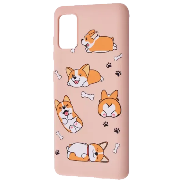Чехол для смартфона Samsung Galaxy A02s WAVE/ Back/ TPU/ Sand Розовый photo 1 Чехол для смартфона Samsung Galaxy A02s WAVE/ Back/ TPU/ Sand Розовый photo 1