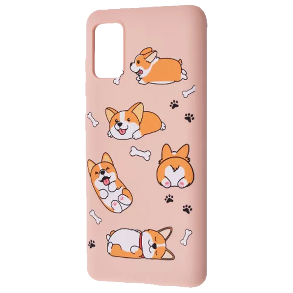 Чехол для смартфона Samsung Galaxy A02s WAVE/ Back/ TPU/ Sand Розовый photo 1 Чехол для смартфона Samsung Galaxy A02s WAVE/ Back/ TPU/ Sand Розовый photo 1