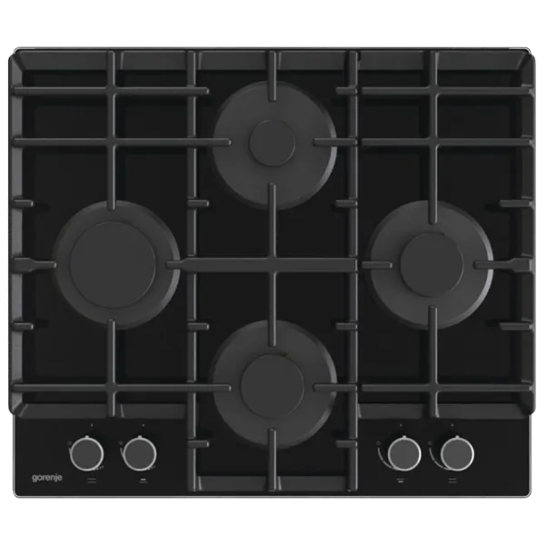 Plită încorporabilă pe gaz Gorenje GT 6D42 AB Sticlă călită/ Black photo 1