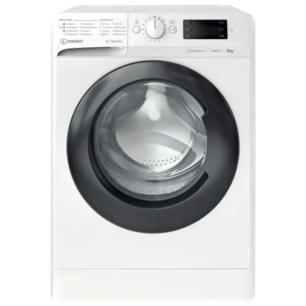 Mașină de spălat Indesit MTWE 81484 WK EE 8 kg / 1400 rpm / White photo 1