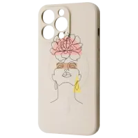Husă pentru smartphone Apple iPhone 13 Pro WAVE/ Back/ TPU/ Girl Beige