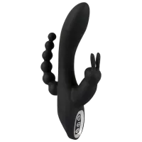 Vibrator Sweet Smile Triple G-Spot Black