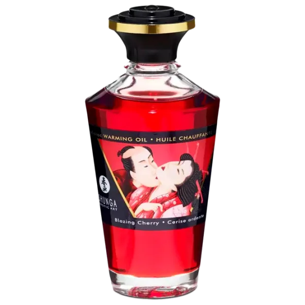 Масло для массажа Shunga Aphrodisiac 100 мл/ вишня/ Красный photo 1 Масло для массажа Shunga Aphrodisiac 100 мл/ вишня/ Красный photo 1