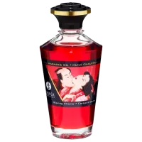Масло для массажа Shunga Aphrodisiac 100 мл/ вишня/ Красный
