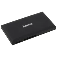Карт-ридер Hama 181018 USB 3.0/ Черный