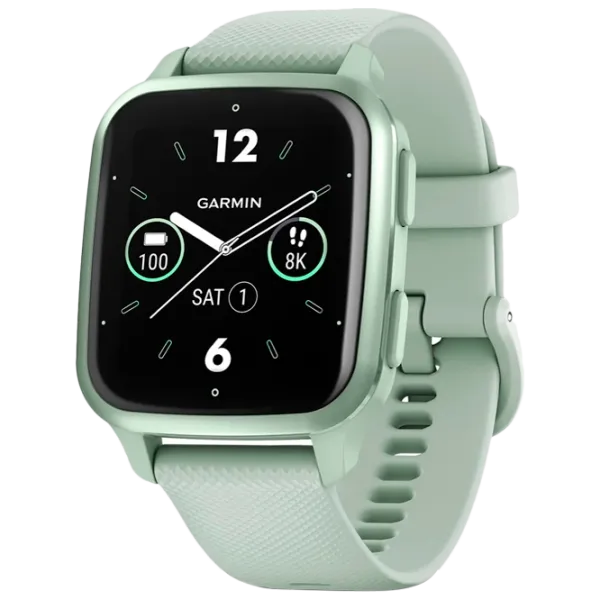 Ceas inteligent Garmin Venu Sq 2 1.41"/ 010-02701-12/ Cool Mint Green photo 1