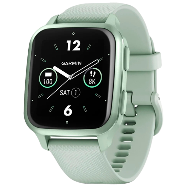 Ceas inteligent Garmin Venu Sq 2 1.41"/ 010-02701-12/ Cool Mint Green photo 1