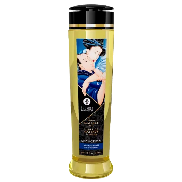 Масло для массажа Shunga Seduction 0.24л/ цветы/ Прозрачный photo 1