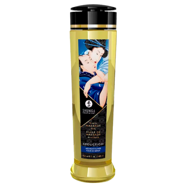 Масло для массажа Shunga Seduction 0.24л/ цветы/ Прозрачный photo 1