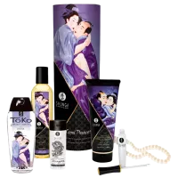 Масло для массажа Shunga Secret Set New Carna без запаха/ Прозрачный