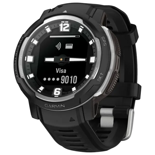 Ceas inteligent Garmin Instinct Crossover 0.9"/ 010-02730-03/ Black Black photo 1