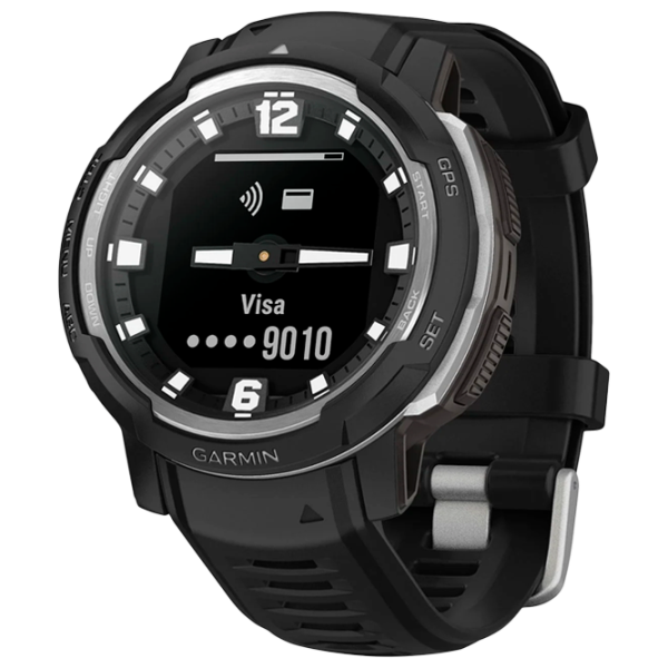 Ceas inteligent Garmin Instinct Crossover 0.9"/ 010-02730-03/ Black Black photo 1
