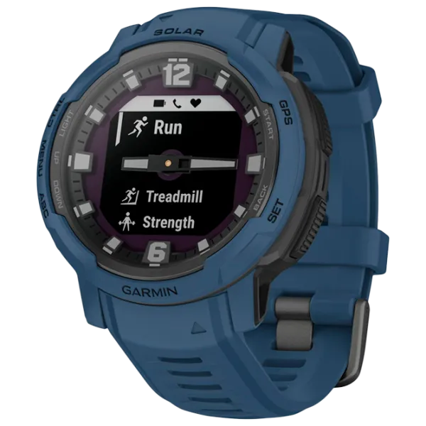 Ceas inteligent Garmin Instinct Crossover Solar 0.9"/ 010-02730-02/ Tidal Blue photo 1
