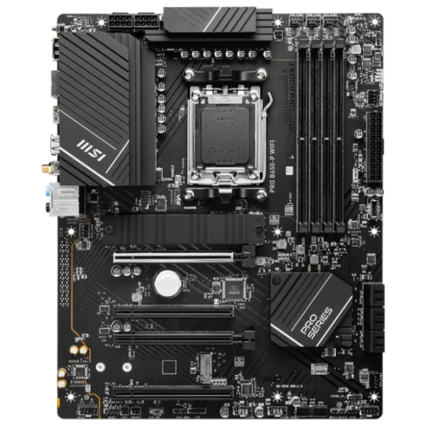 Материнская плата MSI PRO B650-P WIFI ATX/ AMD B650 photo 1 Материнская плата MSI PRO B650-P WIFI ATX/ AMD B650 photo 1