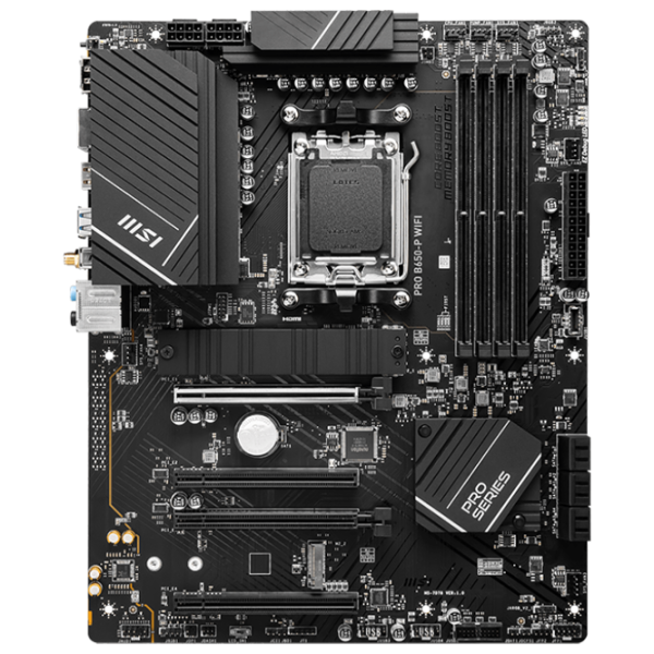 Материнская плата MSI PRO B650-P WIFI ATX/ AMD B650 photo 1 Материнская плата MSI PRO B650-P WIFI ATX/ AMD B650 photo 1