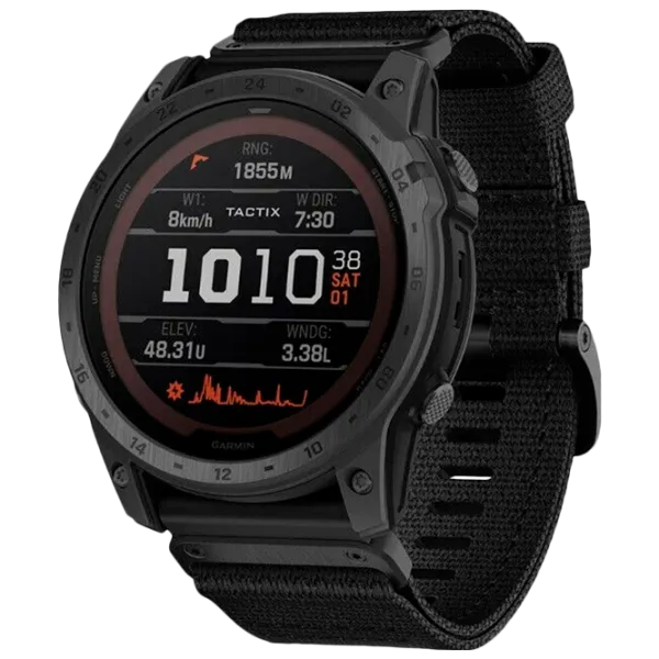 Ceas inteligent Garmin Tactix 7 Pro Ballistics Edition 1.4"/ 010-02704-21/ Black photo 1