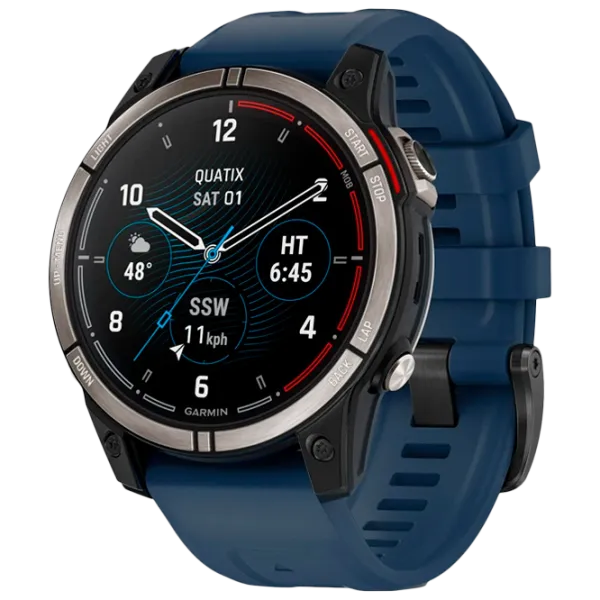 Умные часы Garmin Quatix 7 Sapphire Edition 1.3"/ 010-02582-61/ Темно-синий photo 1
