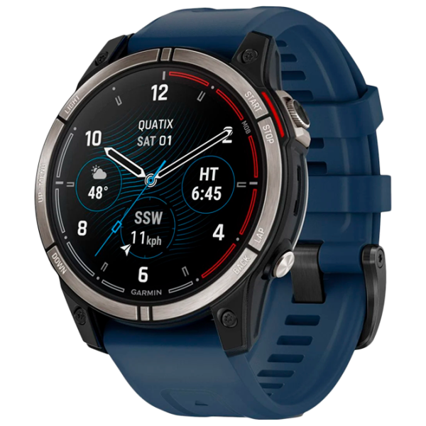 Умные часы Garmin Quatix 7 Sapphire Edition 1.3"/ 010-02582-61/ Темно-синий photo 1