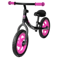 Беговел Jumi CD-904422 11" 11" Металл/ Розовый Черный