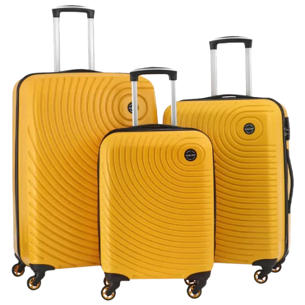 Чемодан CCS 5169 Set 105л/ Желтый photo 1 Чемодан CCS 5169 Set 105л/ Желтый photo 1