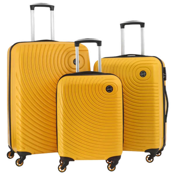 Чемодан CCS 5169 Set 105л/ Желтый photo 1 Чемодан CCS 5169 Set 105л/ Желтый photo 1