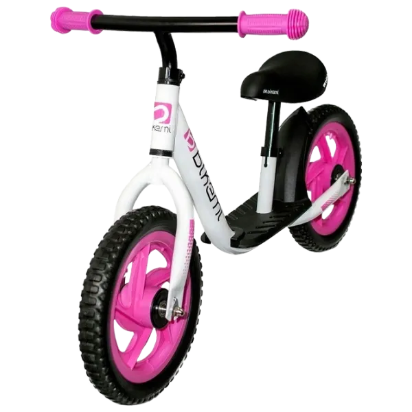 Беговел Jumi CD-871304 11" 11" Металл/ Розовый Белый photo 1