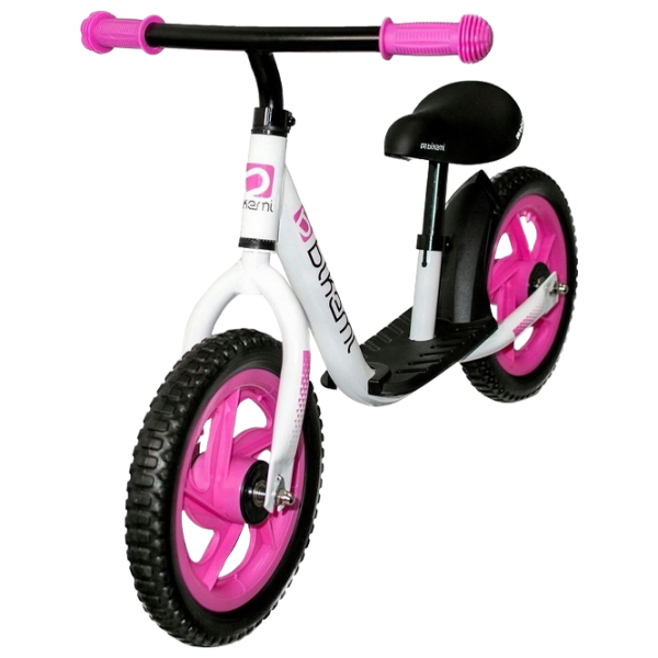 Беговел Jumi CD-871304 11" 11" Металл/ Розовый Белый photo 1