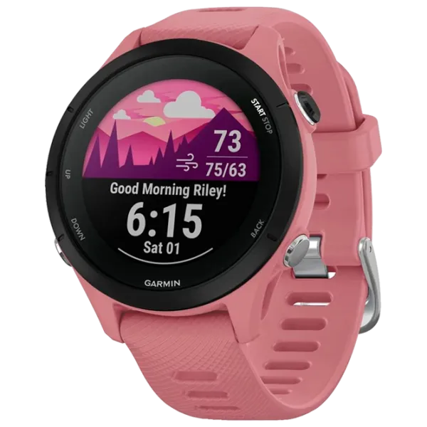 Ceas inteligent Garmin Forerunner 255S 1.1"/ 010-02641-13/ Light Pink photo 1