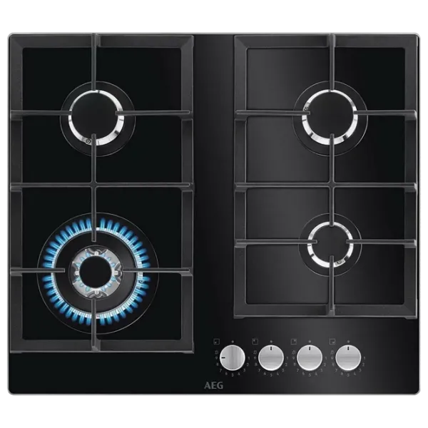 Газовая варочная панель AEG HKB64420NB Закаленное стекло/ Черный photo 1 Газовая варочная панель AEG HKB64420NB Закаленное стекло/ Черный photo 1